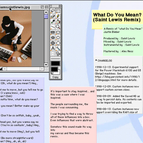 What Do You Mean (Saint Lewis Remix)